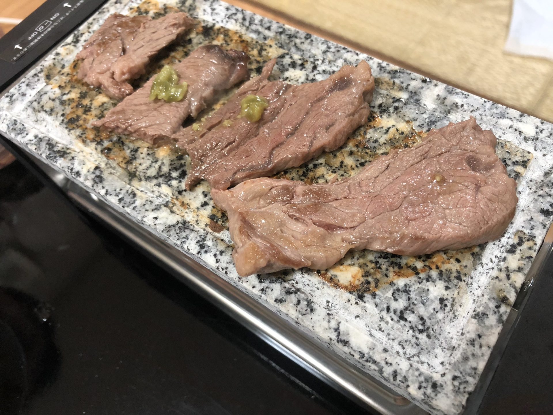 あらぎりわさび マルイ ステーキ